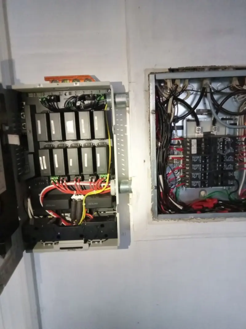 Electrical panel upgrade completed for Ring Doorbell Installation in Hapeville